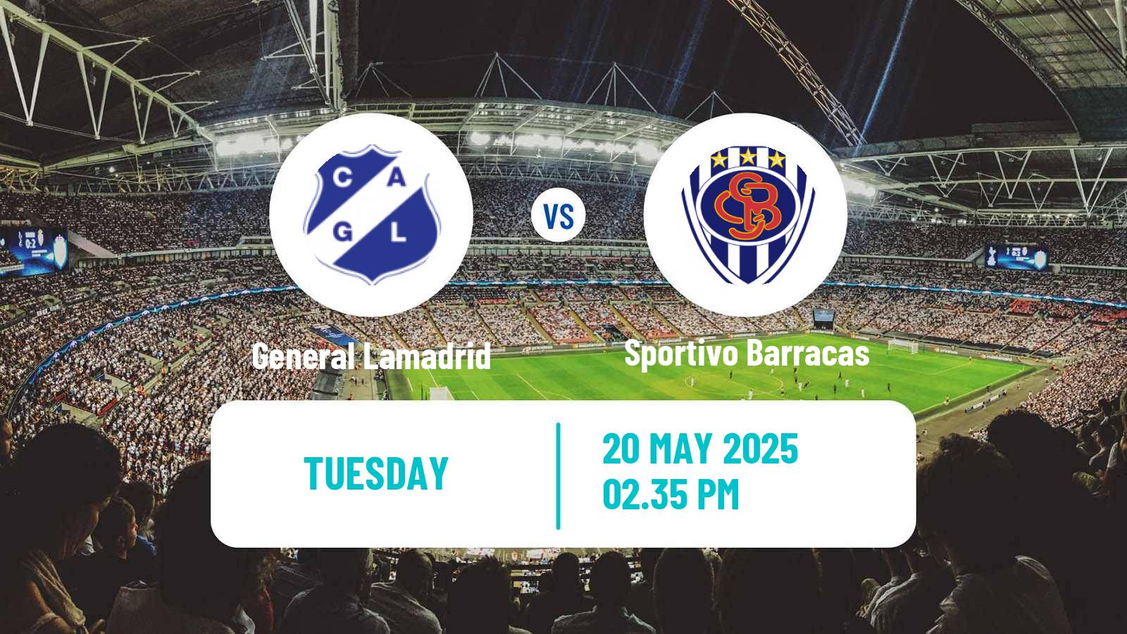 Soccer Argentinian Primera C General Lamadrid - Sportivo Barracas