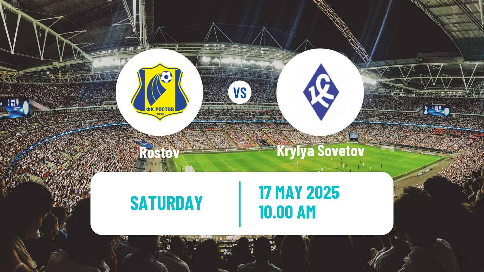 Soccer Russian Supreme Division Women Rostov - Krylya Sovetov