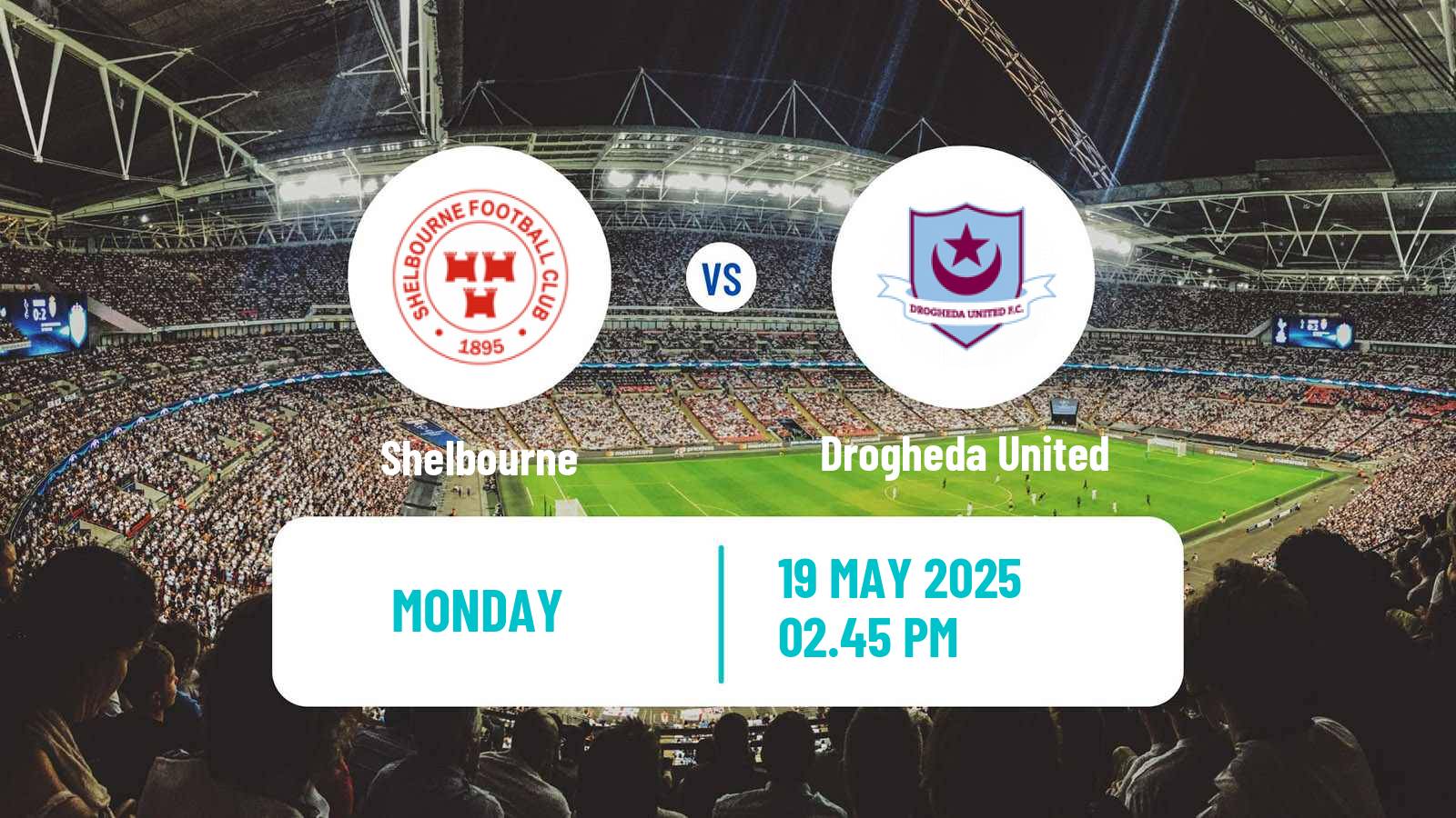Soccer Irish Premier Division Shelbourne - Drogheda United