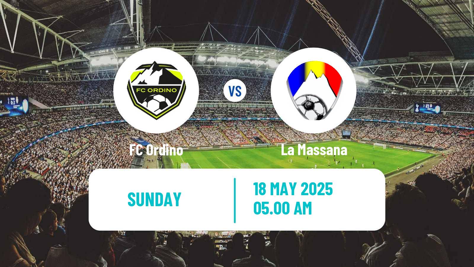 Soccer Andorra Primera Divisio Ordino - La Massana