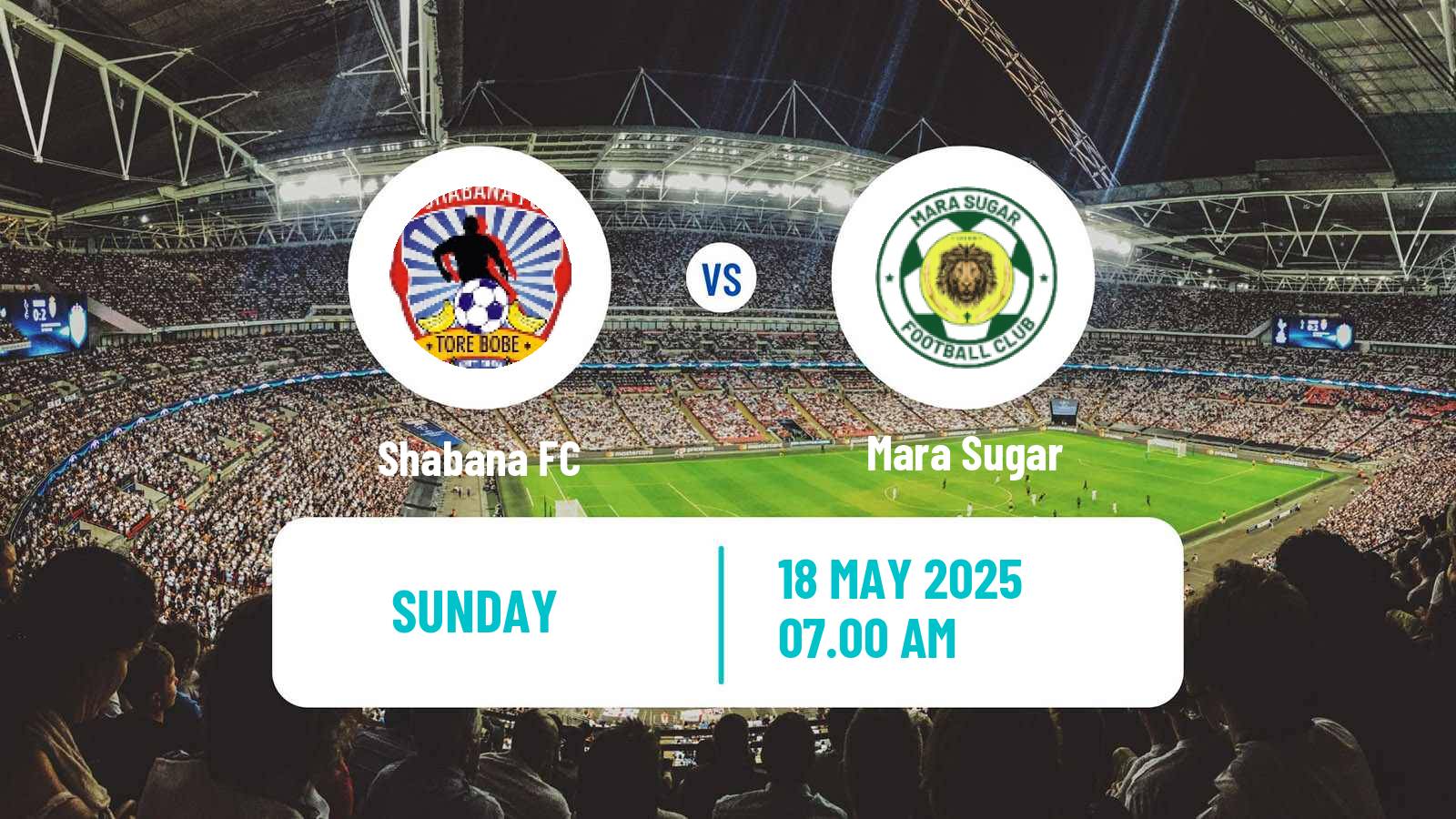 Soccer Kenyan Premier League Shabana - Mara Sugar