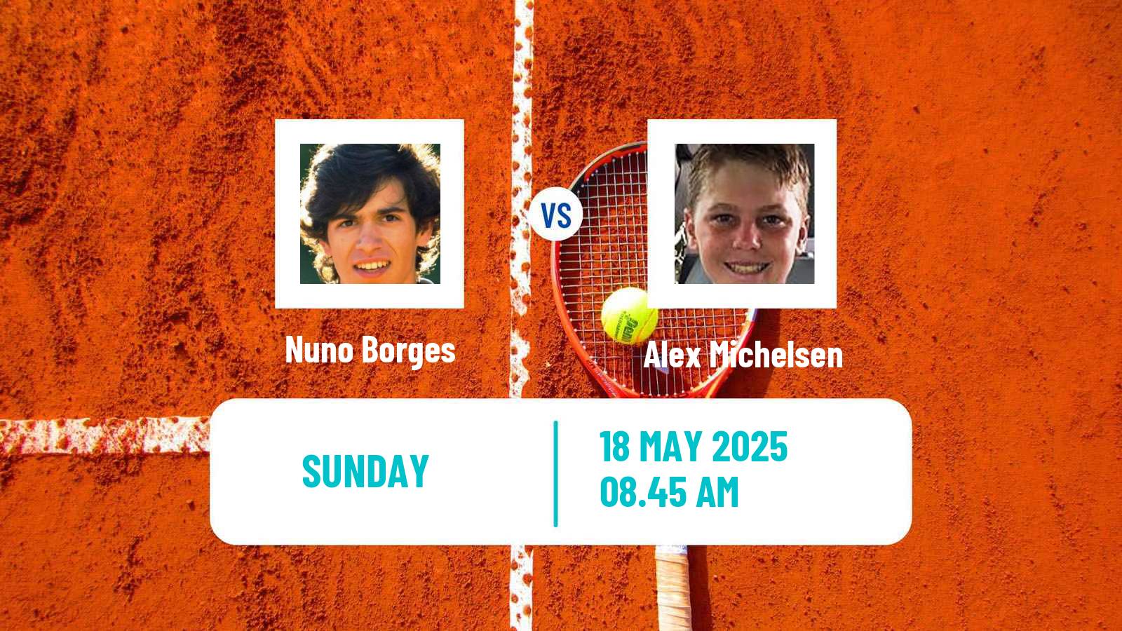 Tennis ATP Geneva Nuno Borges - Alex Michelsen
