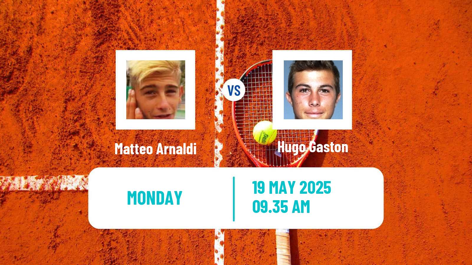 Tennis ATP Geneva Matteo Arnaldi - Hugo Gaston