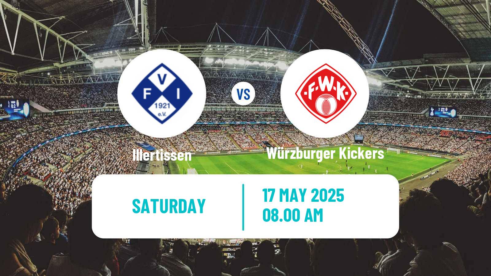 Soccer German Regionalliga Bayern Illertissen - Würzburger Kickers