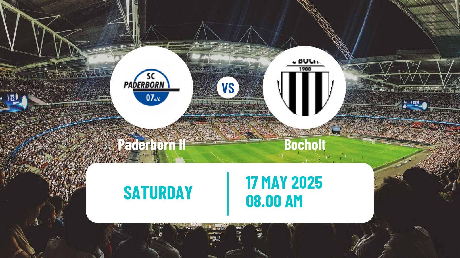 Soccer German Regionalliga West Paderborn II - Bocholt