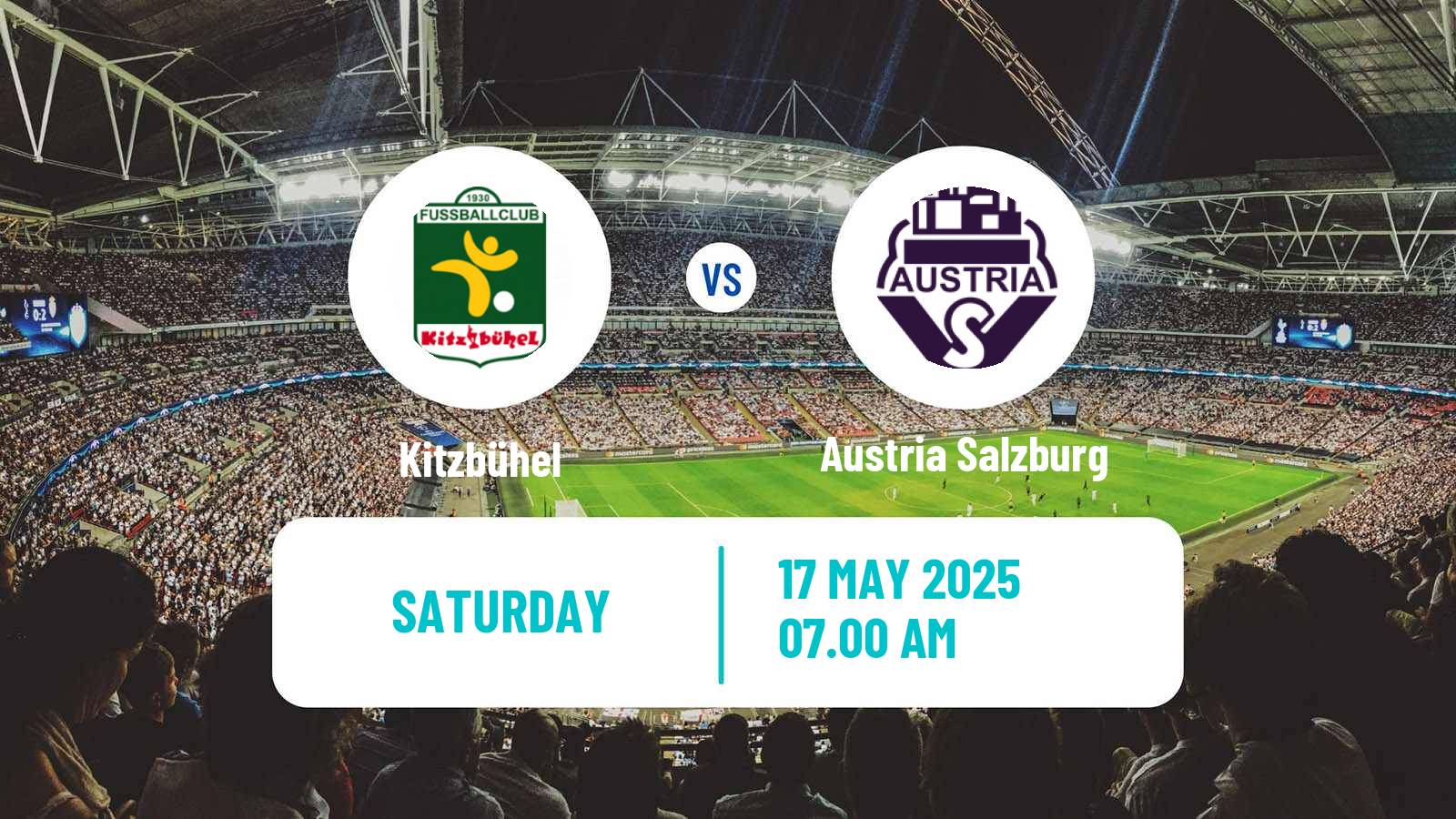 Soccer Austrian Regionalliga West Kitzbühel - Austria Salzburg