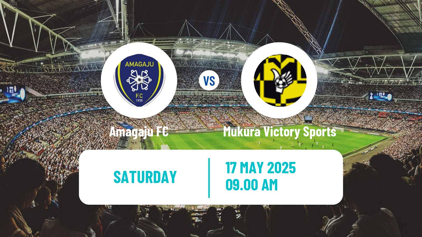 Soccer Rwanda Premier League Amagaju - Mukura Victory Sports