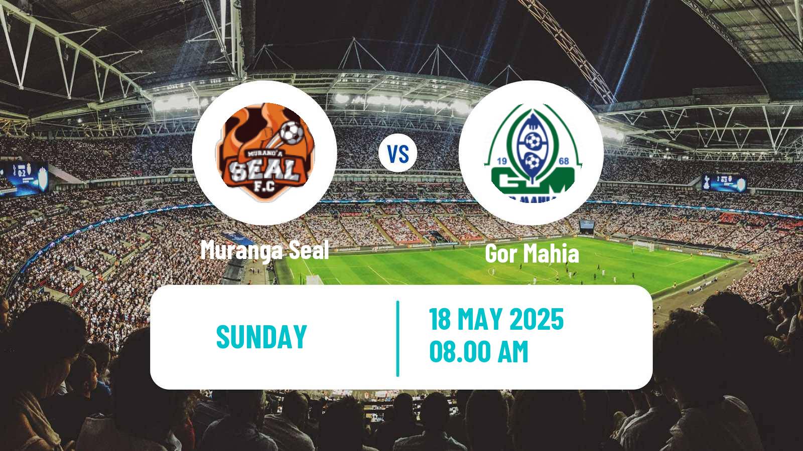 Soccer Kenyan Premier League Muranga Seal - Gor Mahia