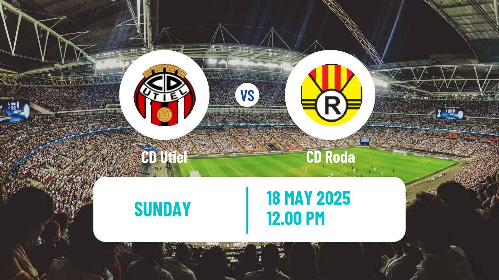 Soccer Spanish Tercera RFEF - Group 6 Utiel - Roda