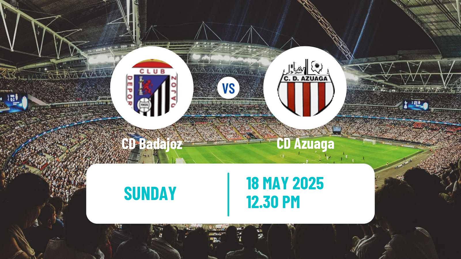 Soccer Spanish Tercera RFEF - Group 14 Badajoz - Azuaga