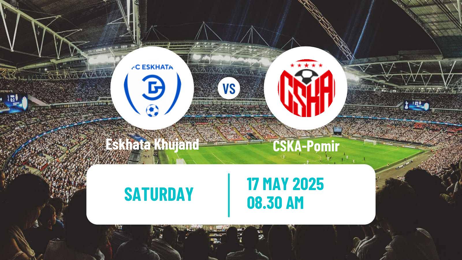 Soccer Tajik League Eskhata Khujand - CSKA-Pomir
