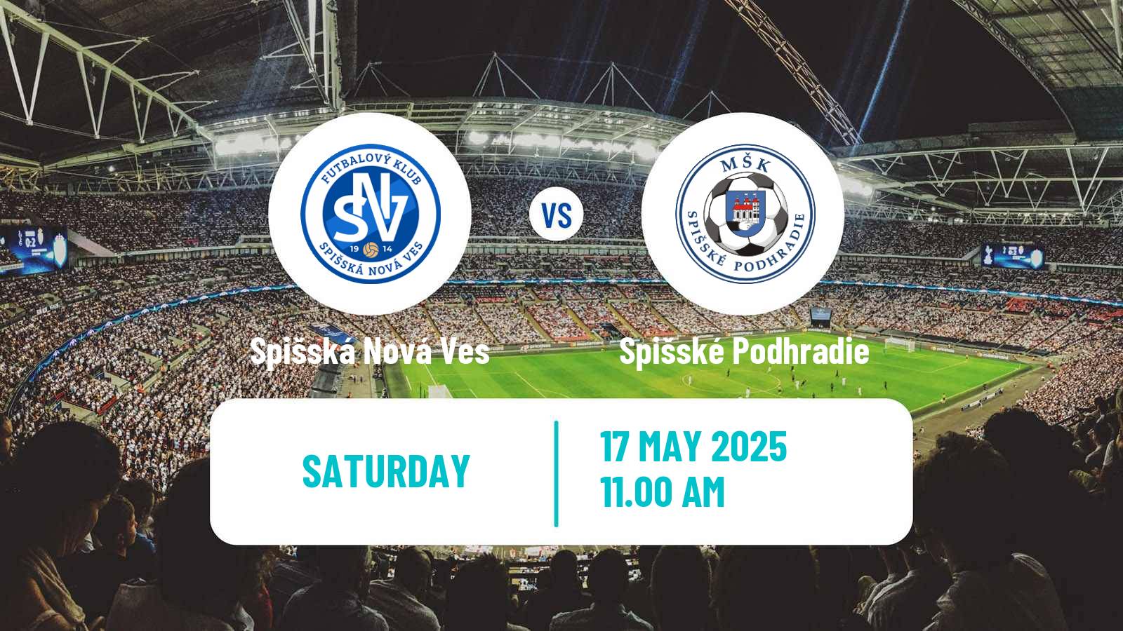 Soccer Slovak 3 Liga East Spišská Nová Ves - Spišské Podhradie