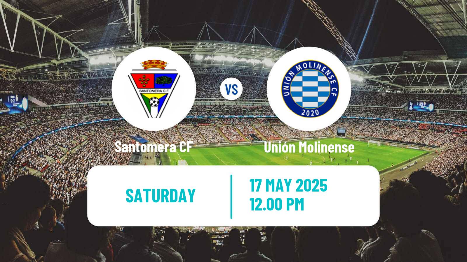 Soccer Spanish Tercera RFEF - Group 13 Santomera - Unión Molinense
