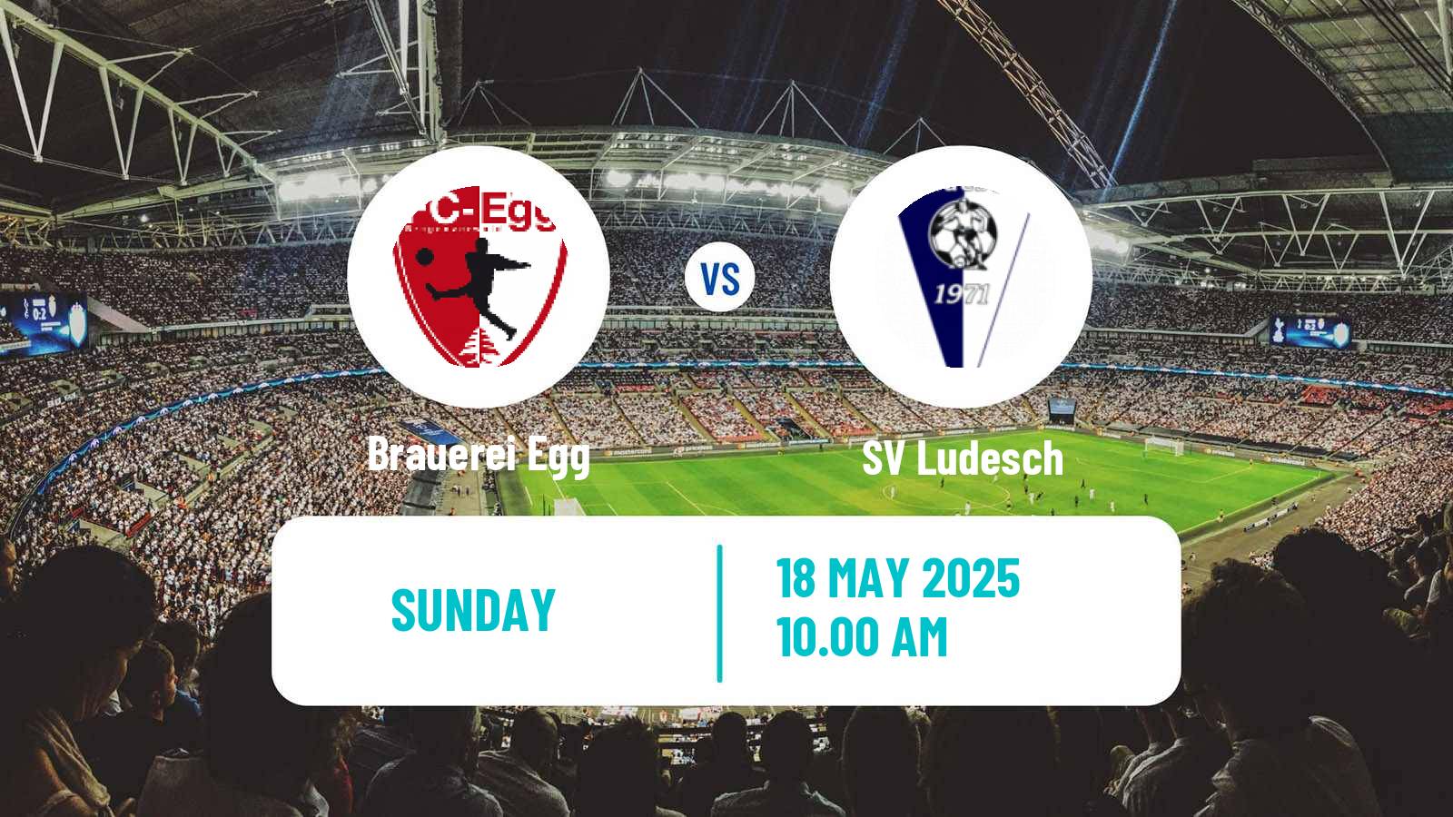 Soccer Austrian Landesliga Vorarlberg Brauerei Egg - Ludesch