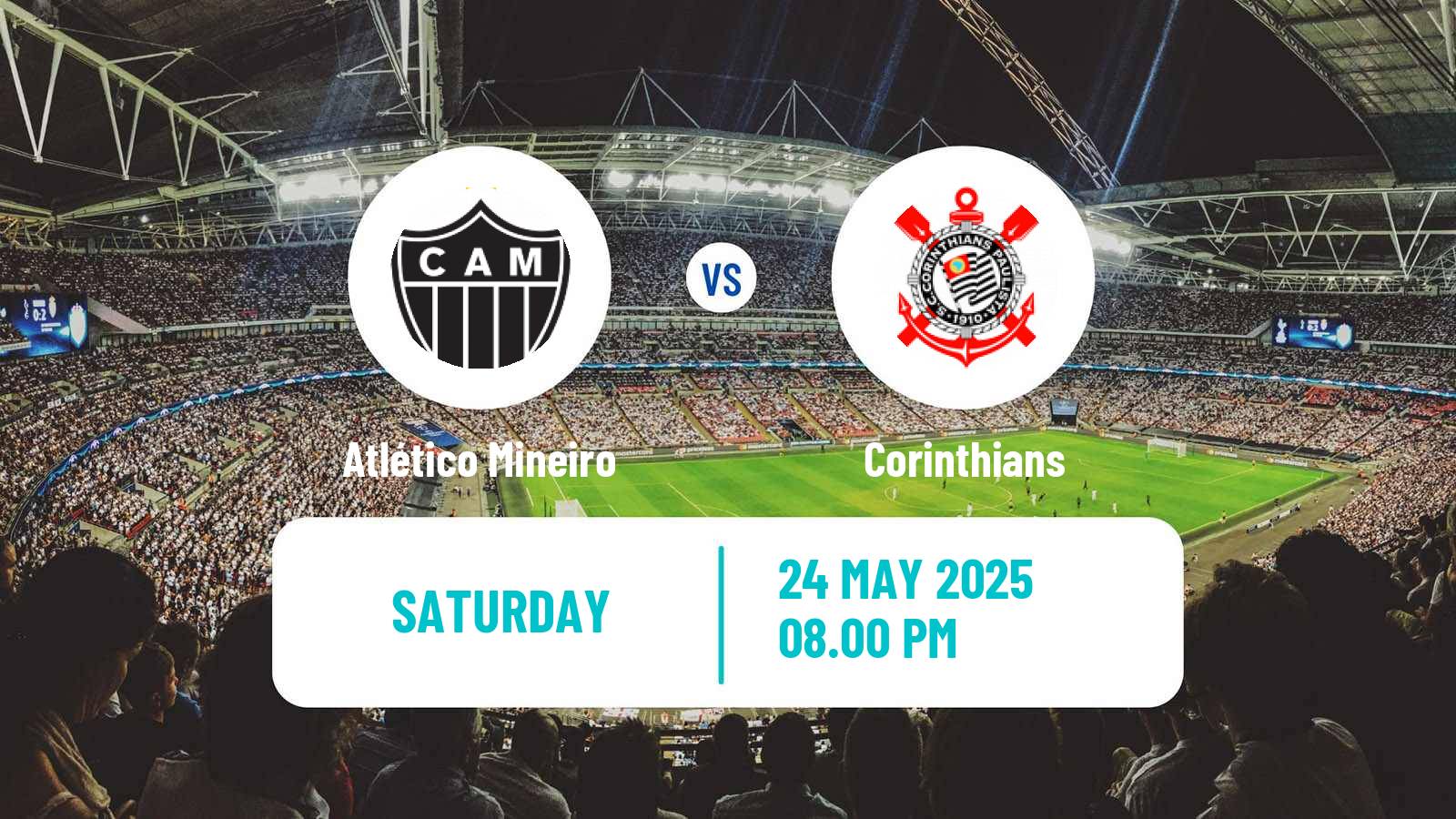 Soccer Brazilian Serie A Atlético Mineiro - Corinthians
