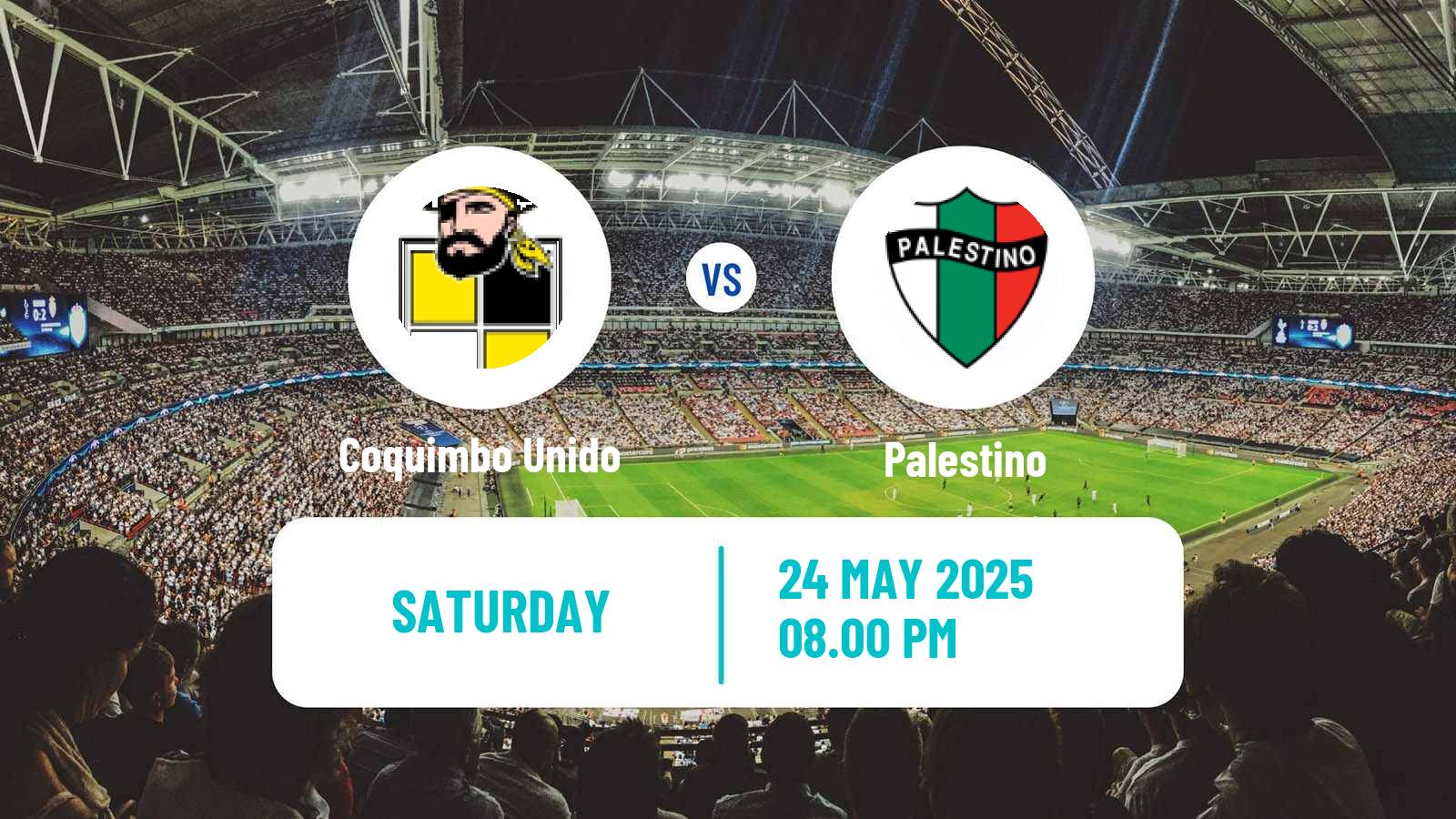 Soccer Chilean Primera Division Coquimbo Unido - Palestino
