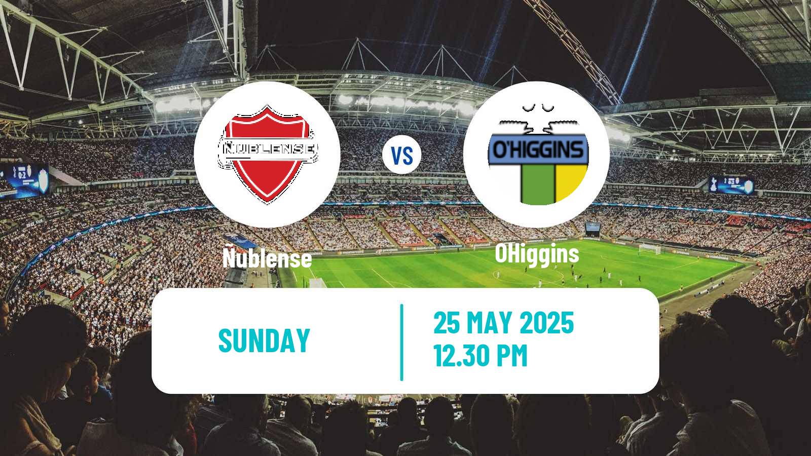 Soccer Chilean Primera Division Ñublense - OHiggins