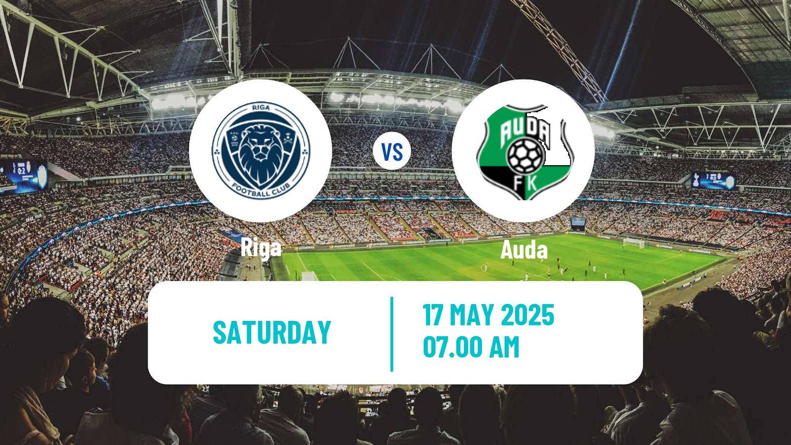 Soccer Latvian 1 Liga Women Riga - Auda