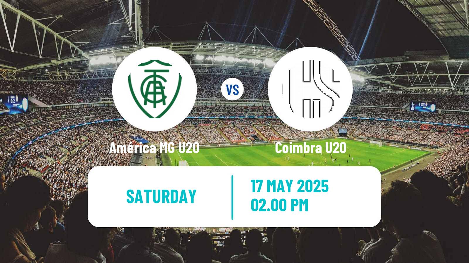 Soccer Brazilian Mineiro U20 América MG U20 - Coimbra U20