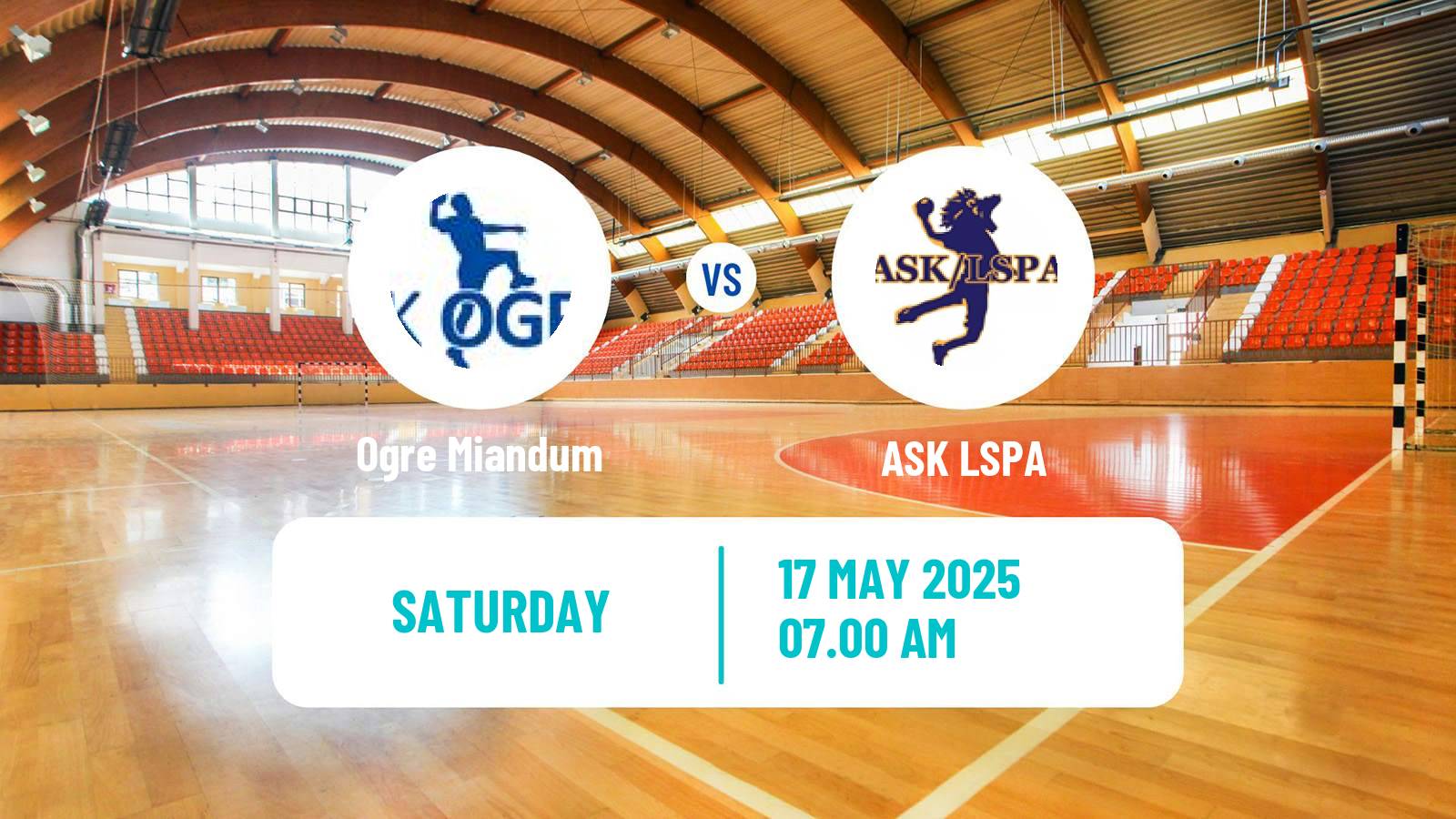 Handball Latvian Virsliga Handball Ogre Miandum - ASK LSPA