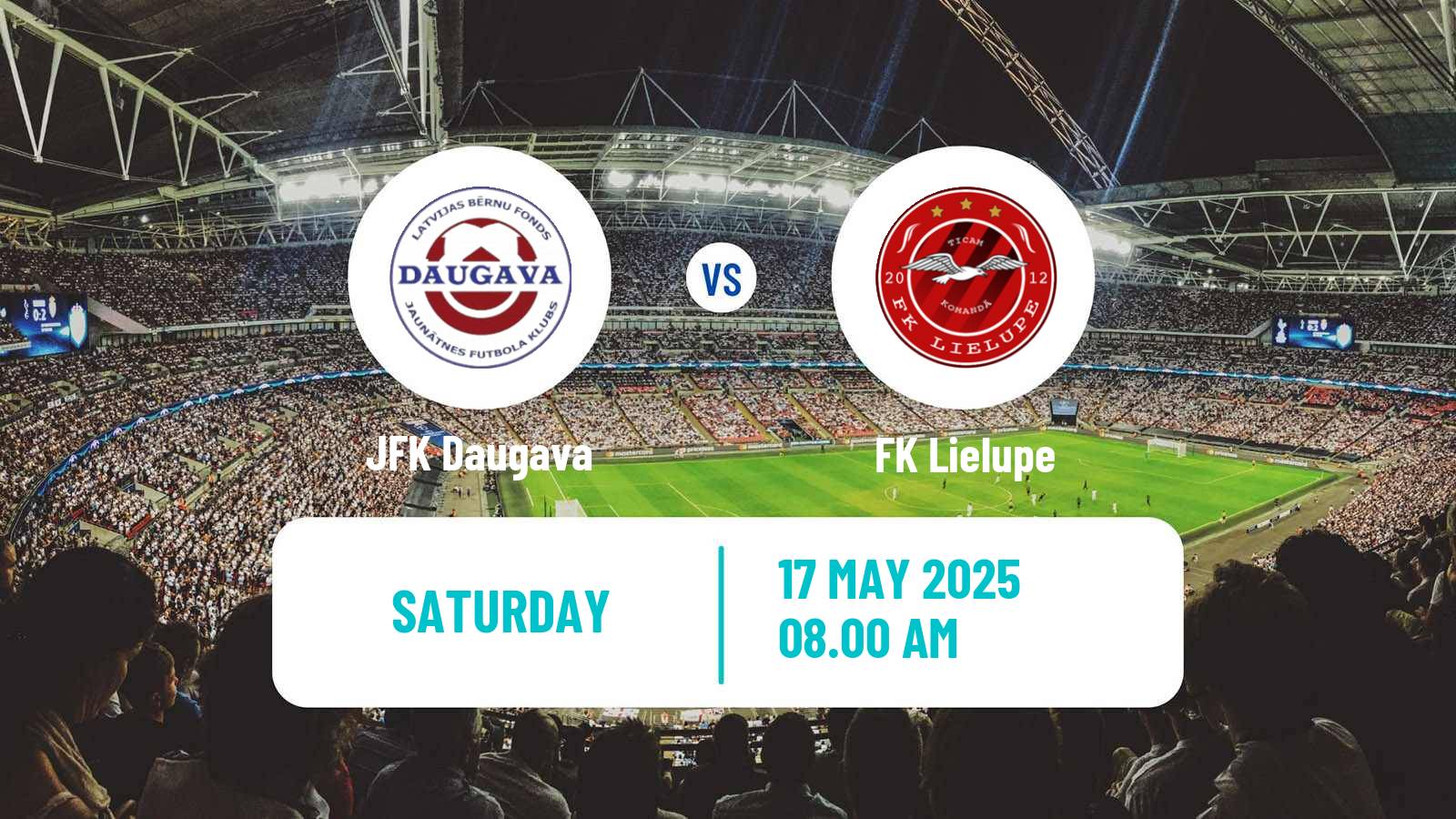 Soccer Latvian Cup JFK Daugava - Lielupe