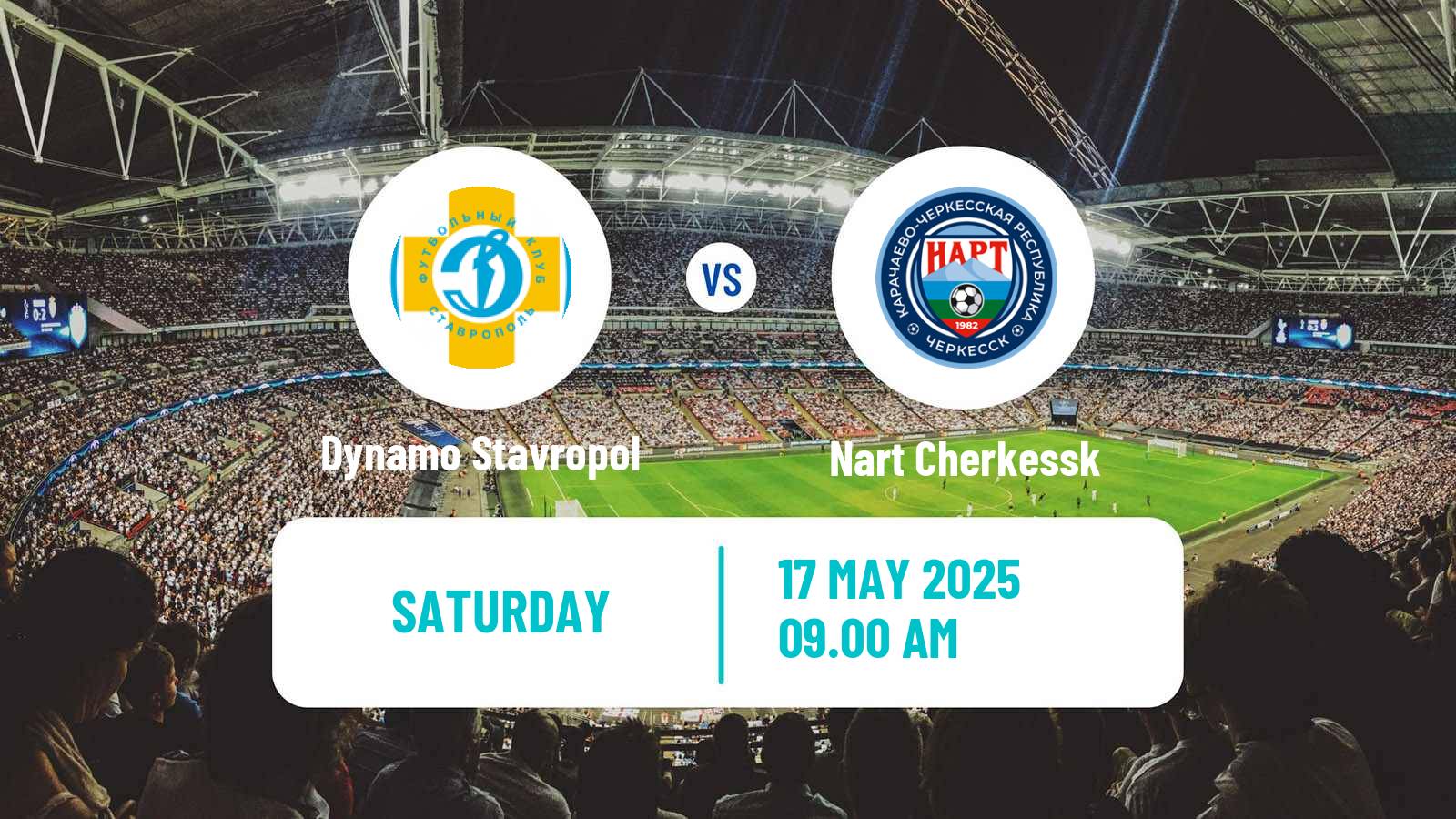 Soccer FNL 2 Division B Group 1 Dynamo Stavropol - Nart Cherkessk