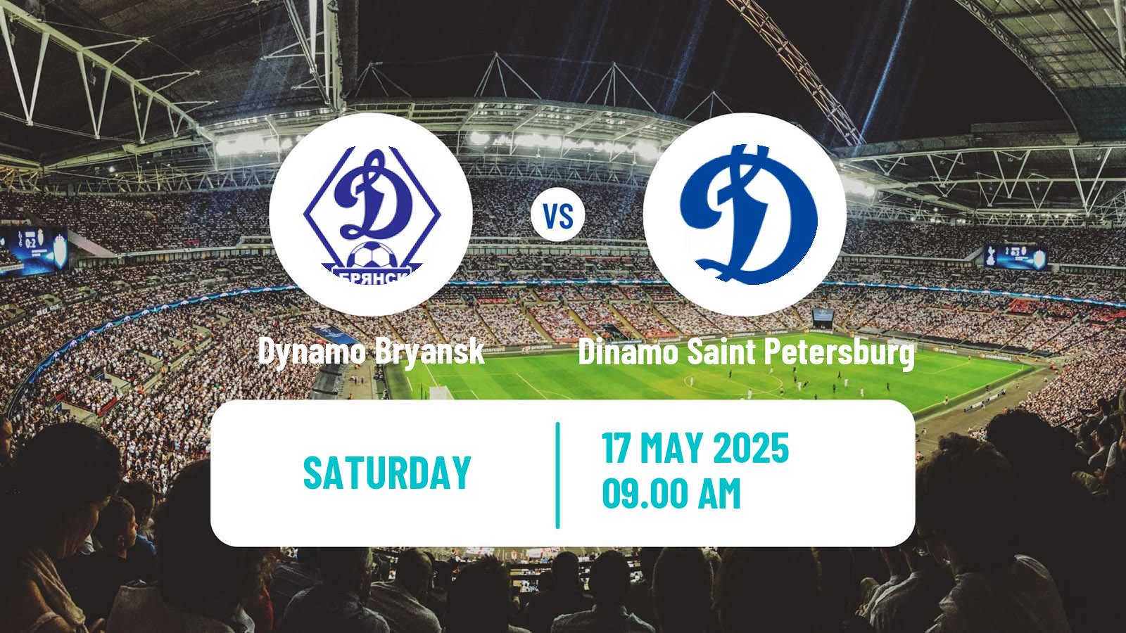 Soccer FNL 2 Division B Group 3 Dynamo Bryansk - Dinamo Saint Petersburg