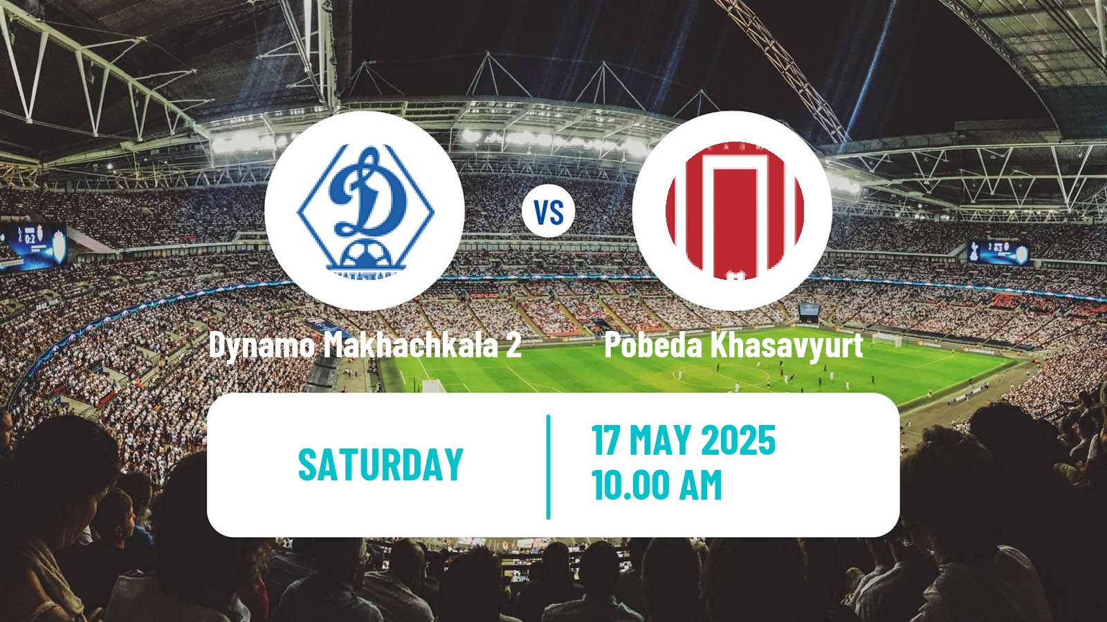 Soccer FNL 2 Division B Group 1 Dynamo Makhachkala 2 - Pobeda Khasavyurt