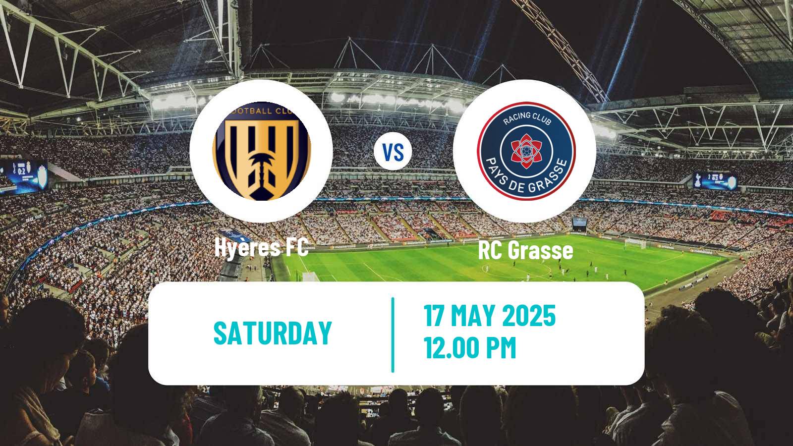 Soccer French National 2 - Group A Hyères - Grasse