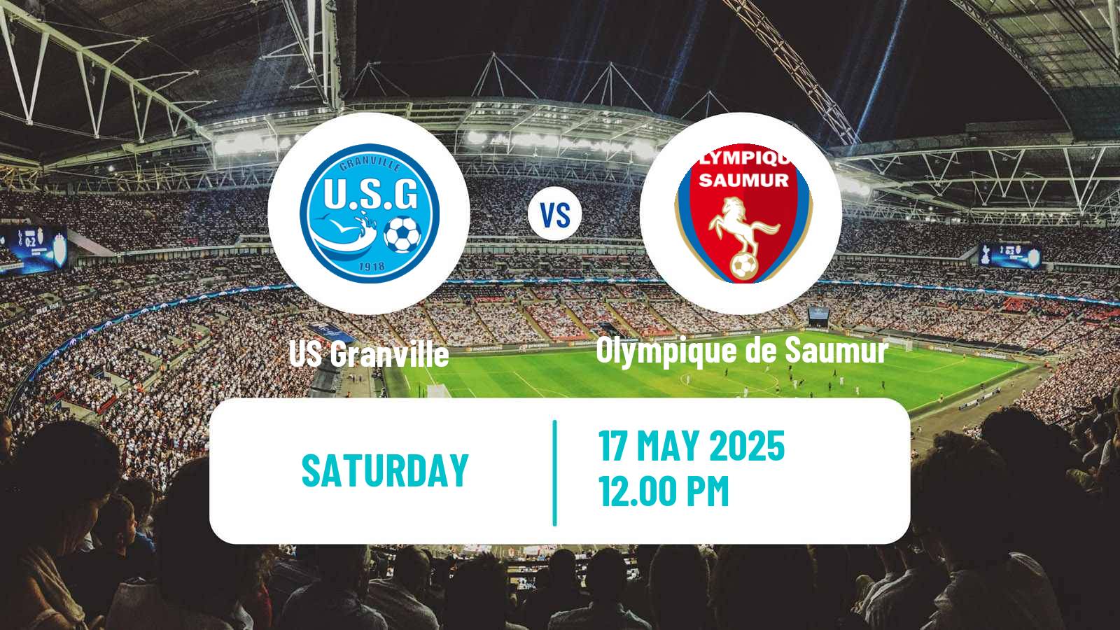 Soccer French National 2 - Group B Granville - Olympique de Saumur