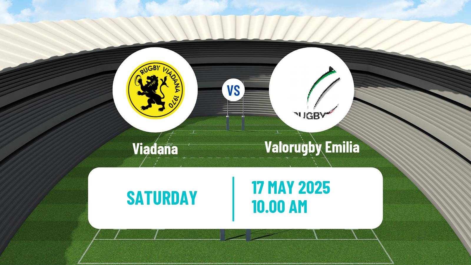 Rugby union Italian Top10 Rugby Union Viadana - Valorugby Emilia