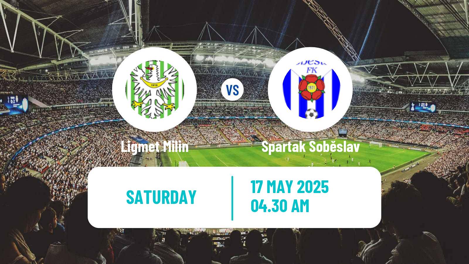Soccer Czech Division A Ligmet Milin - Spartak Soběslav