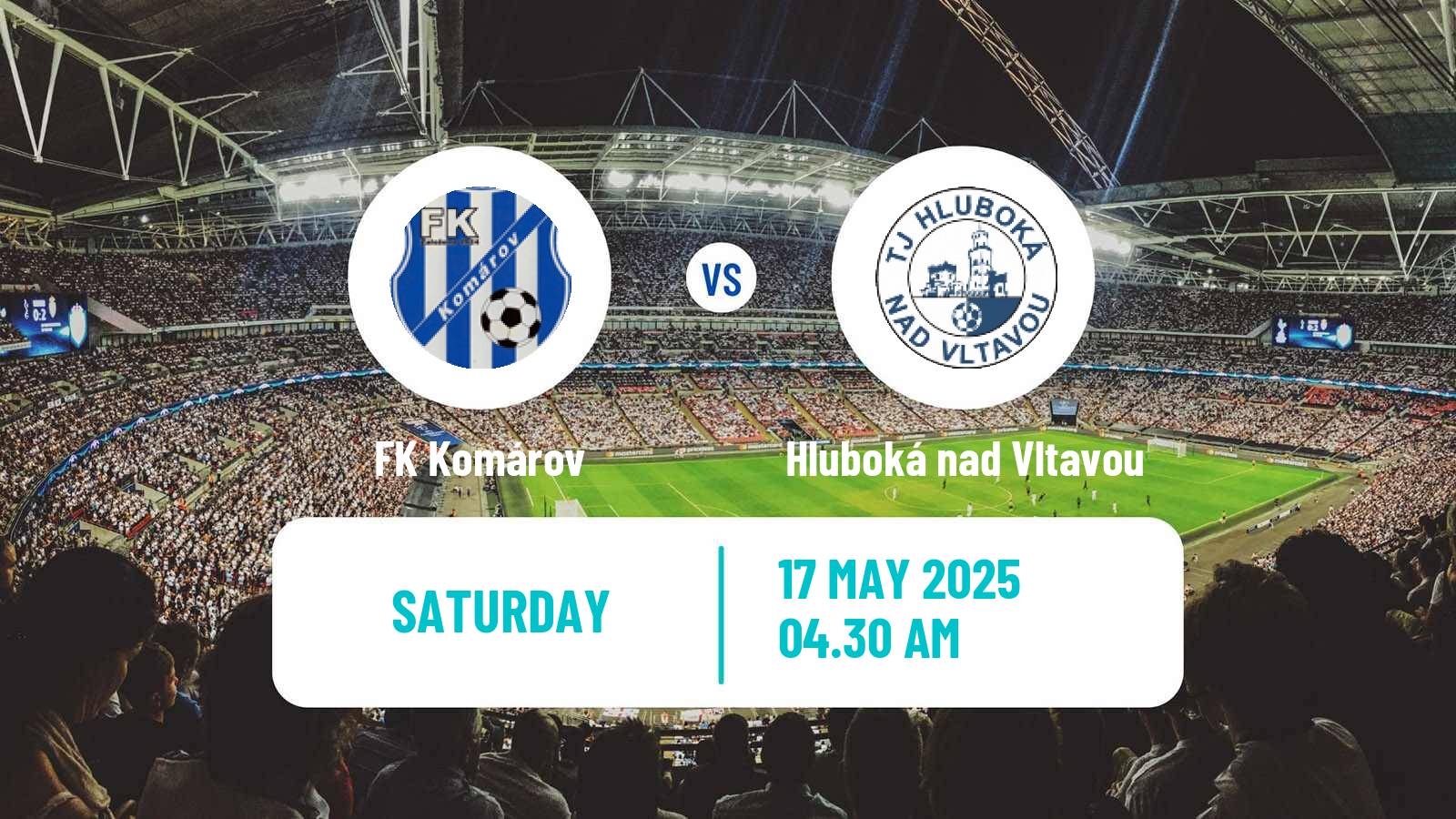 Soccer Czech Division A Komárov - Hluboká nad Vltavou