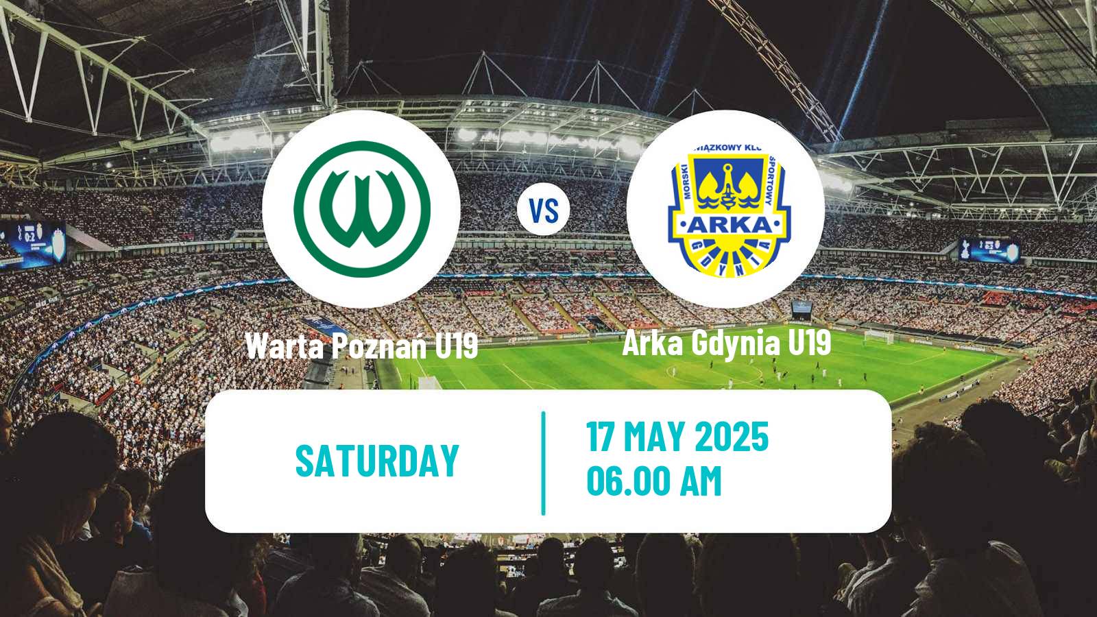 Soccer Polish Central Youth League Warta Poznań U19 - Arka Gdynia U19