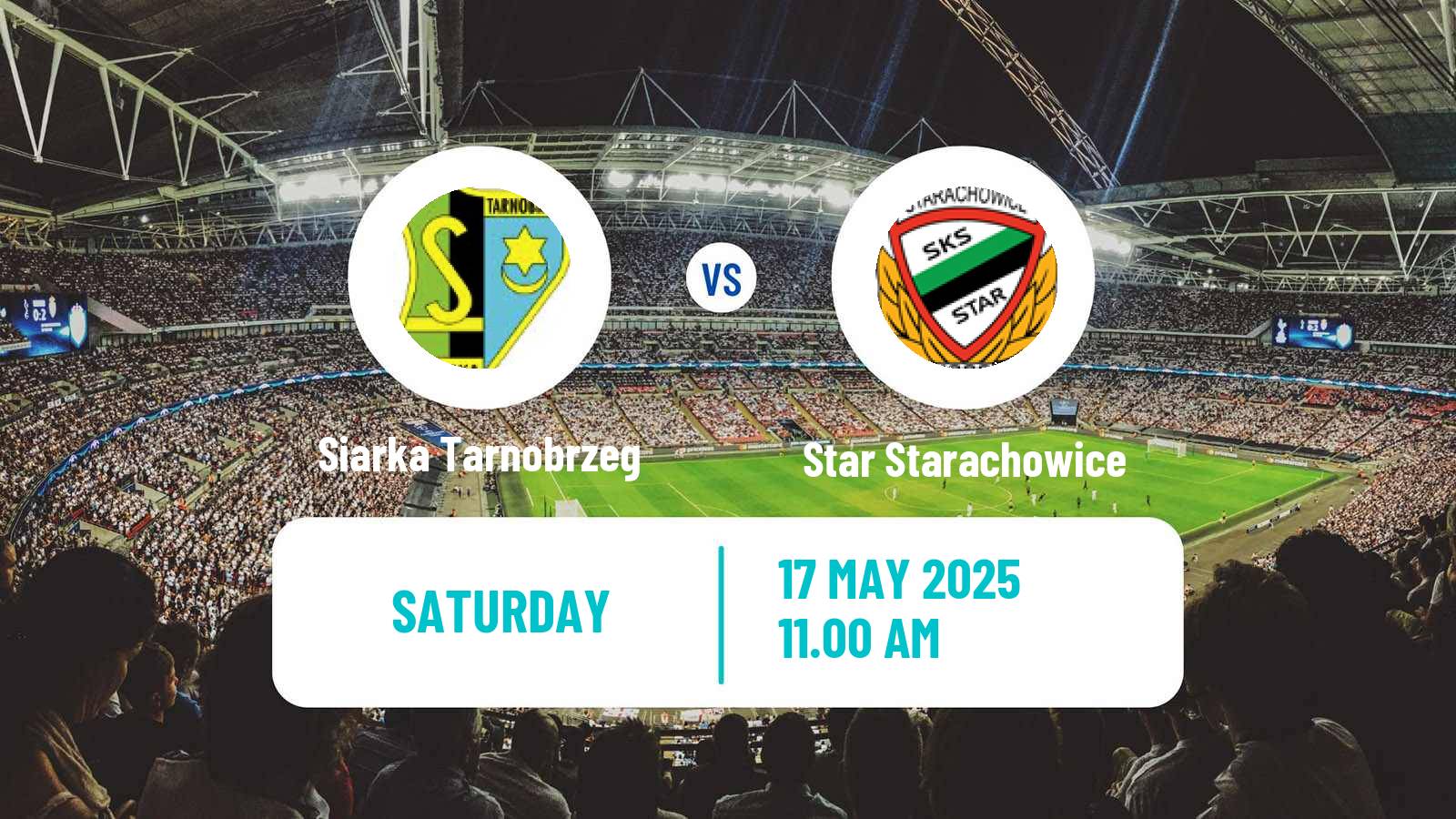 Soccer Polish Division 3 - Group IV Siarka Tarnobrzeg - Star Starachowice