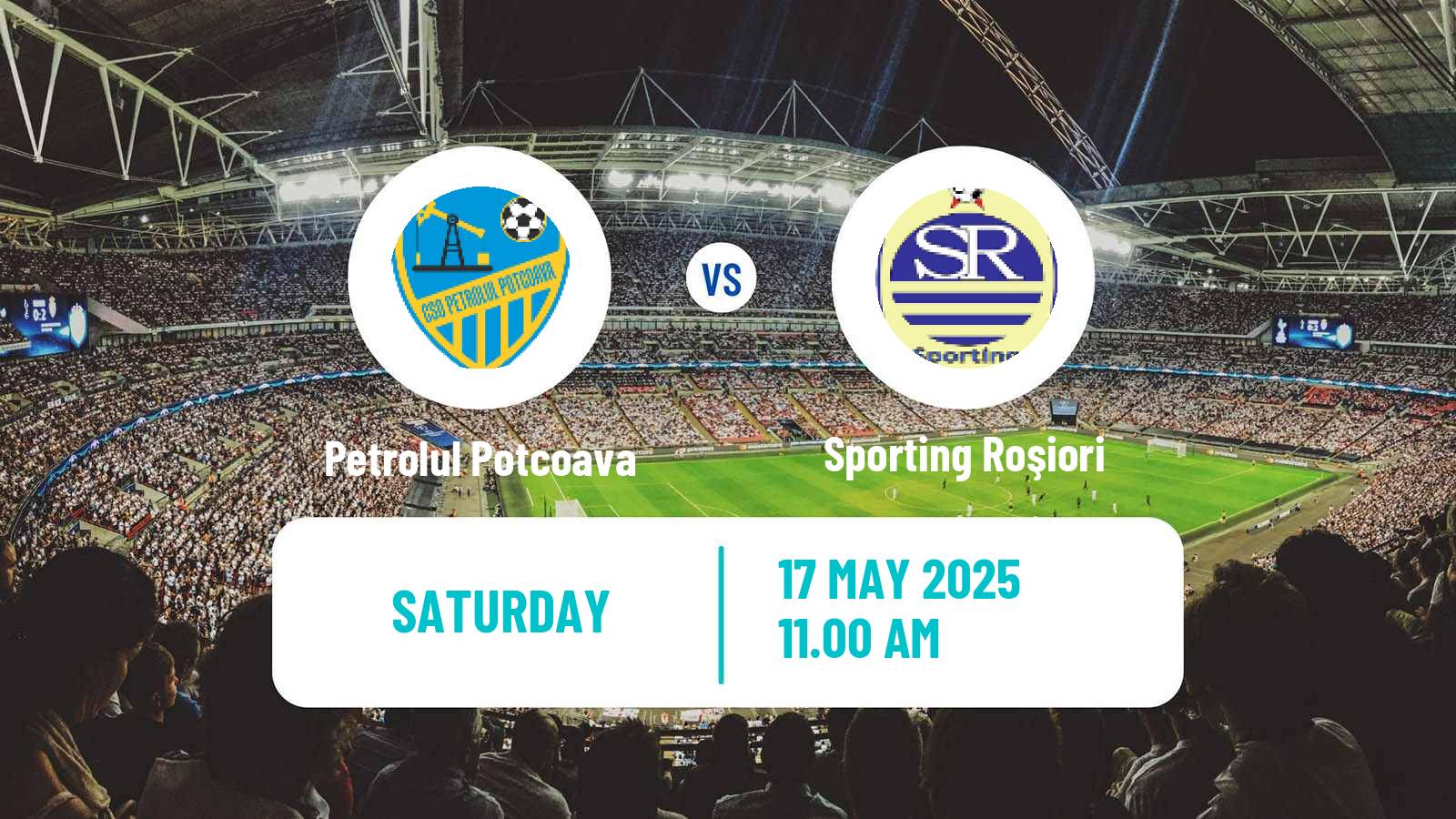 Soccer Romanian Liga 3 - Seria 4 Petrolul Potcoava - Sporting Roşiori
