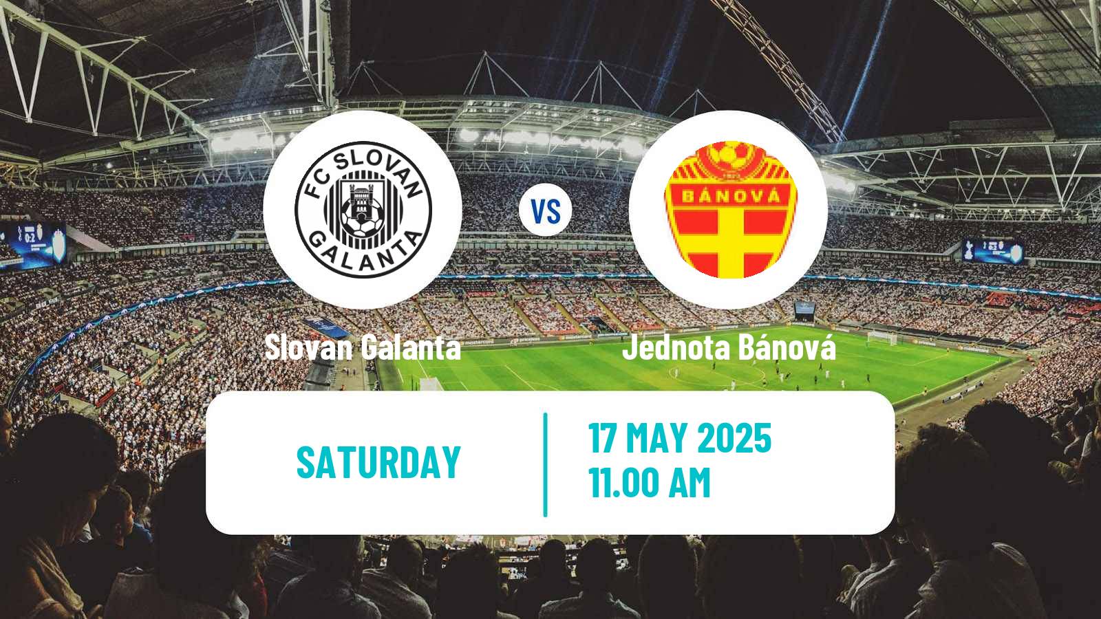 Soccer Slovak 3 Liga West Slovan Galanta - Jednota Bánová