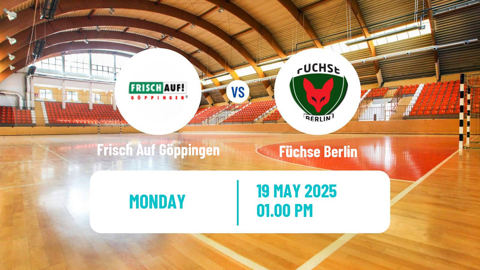 Handball German Bundesliga Handball Frisch Auf Göppingen - Füchse Berlin