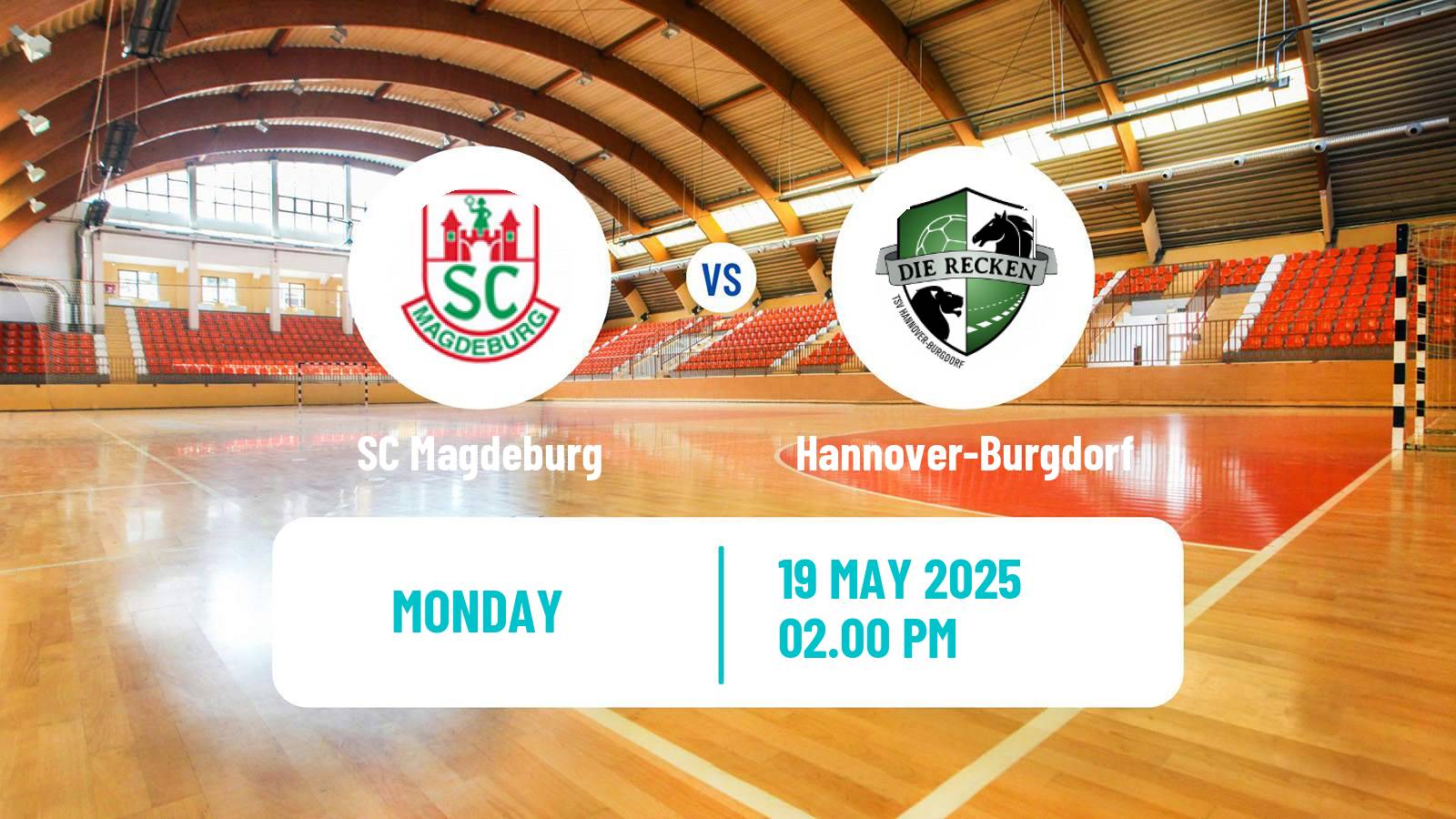 Handball German Bundesliga Handball Magdeburg - Hannover-Burgdorf