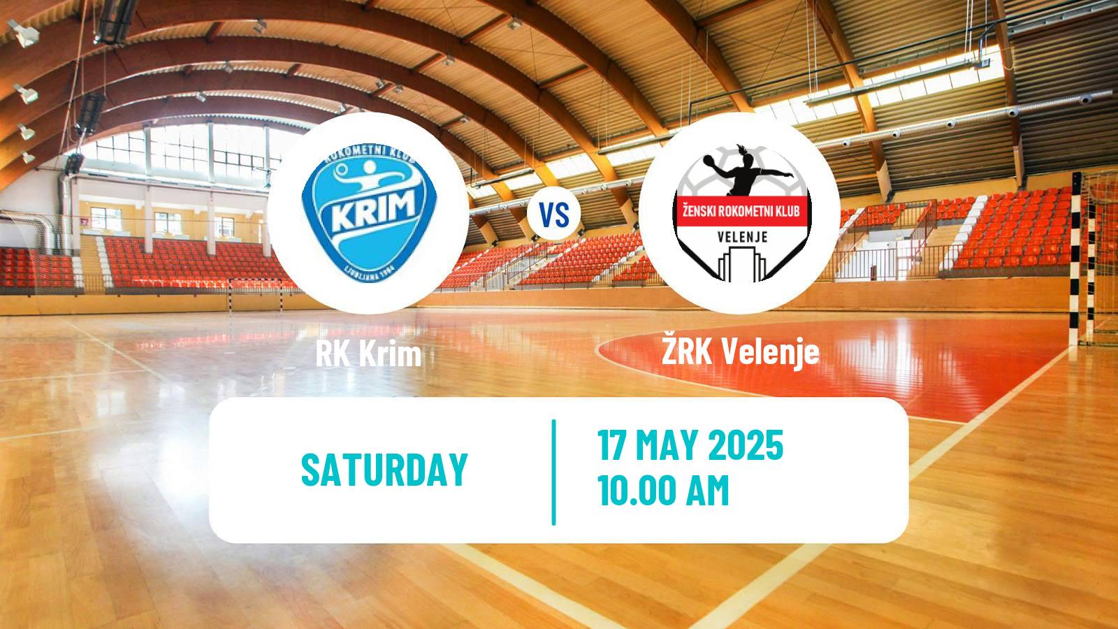 Handball Slovenian 1 A DRL Women RK Krim - Velenje