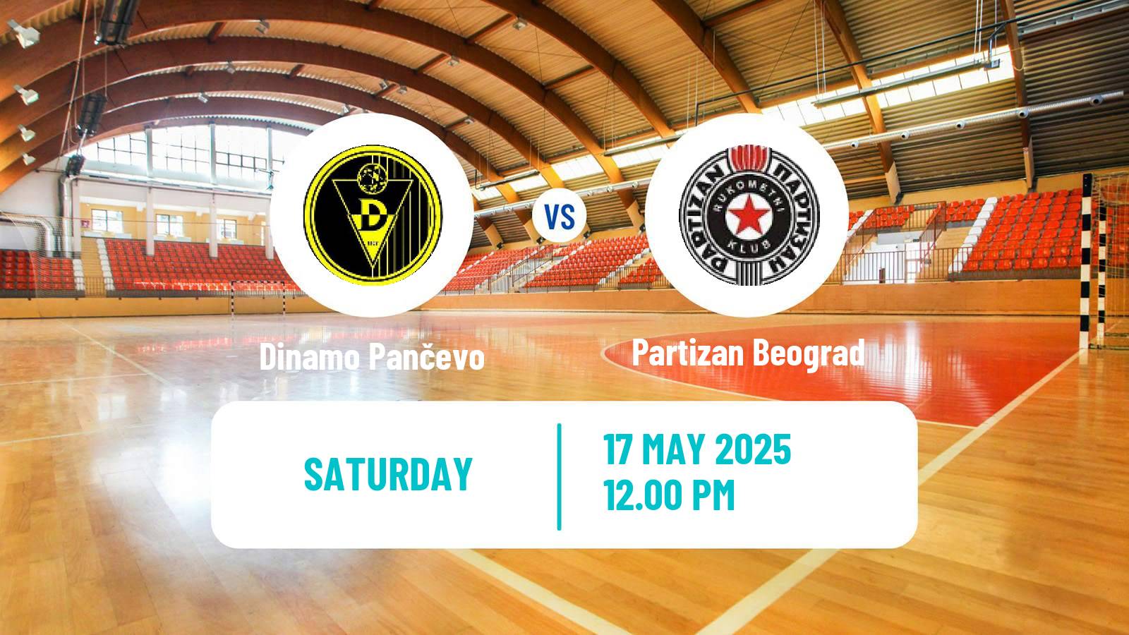 Handball Serbian Superliga Handball Dinamo Pančevo - Partizan Beograd