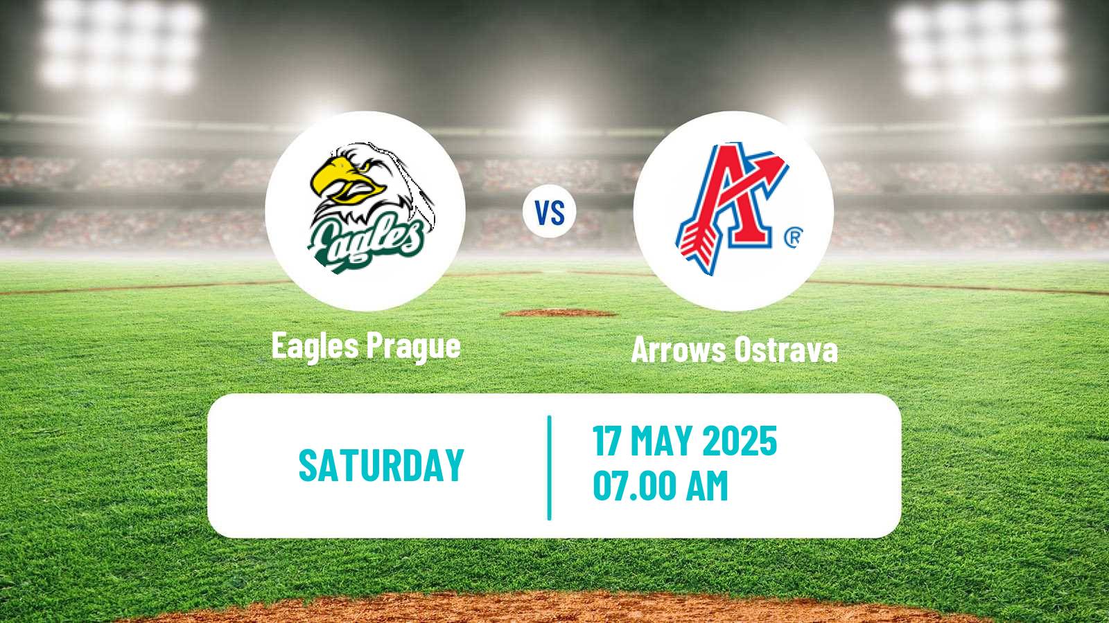 Baseball Czech Extraliga Baseball Eagles Prague - Arrows Ostrava