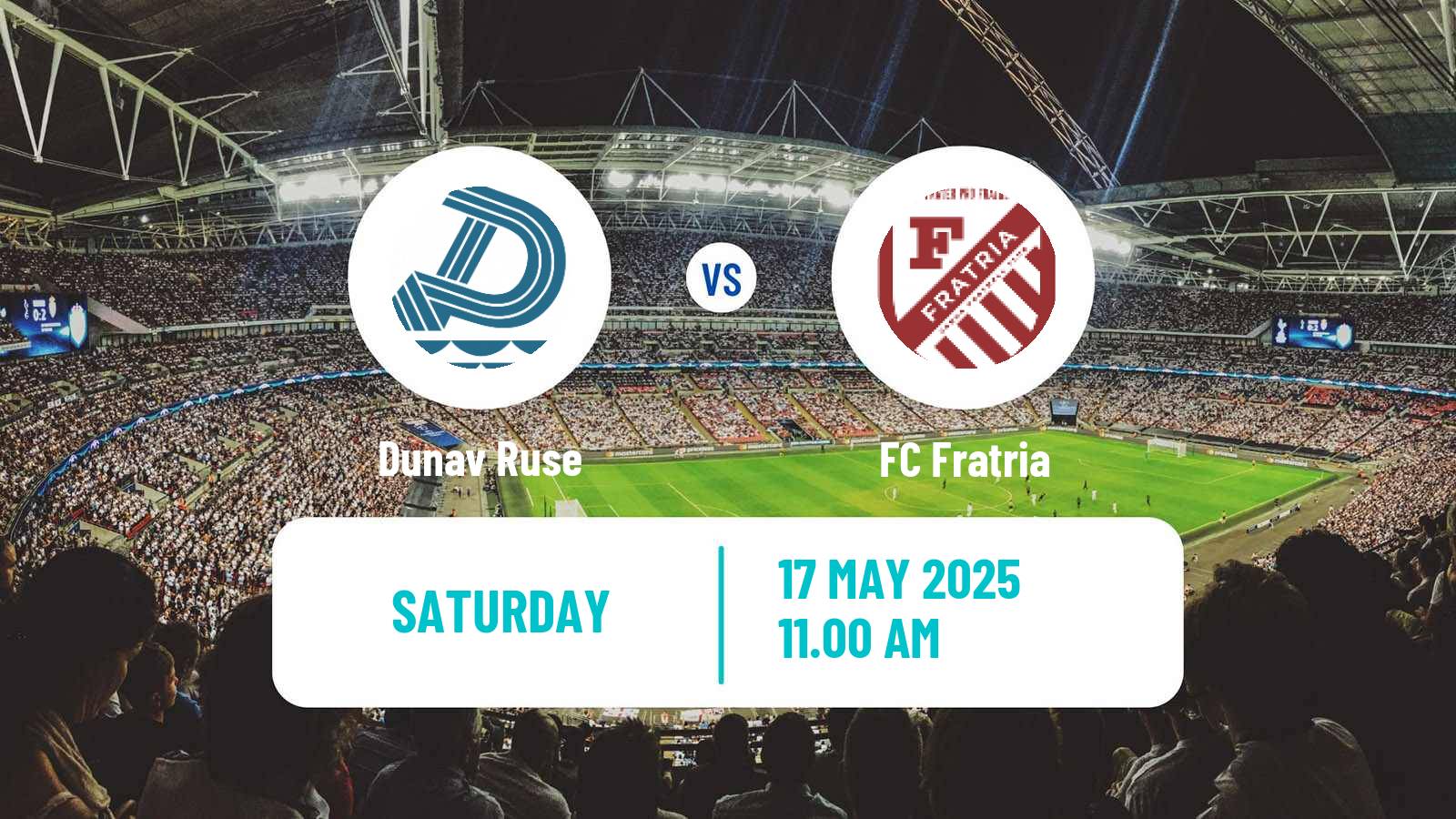 Soccer Bulgarian Vtora Liga Dunav Ruse - Fratria