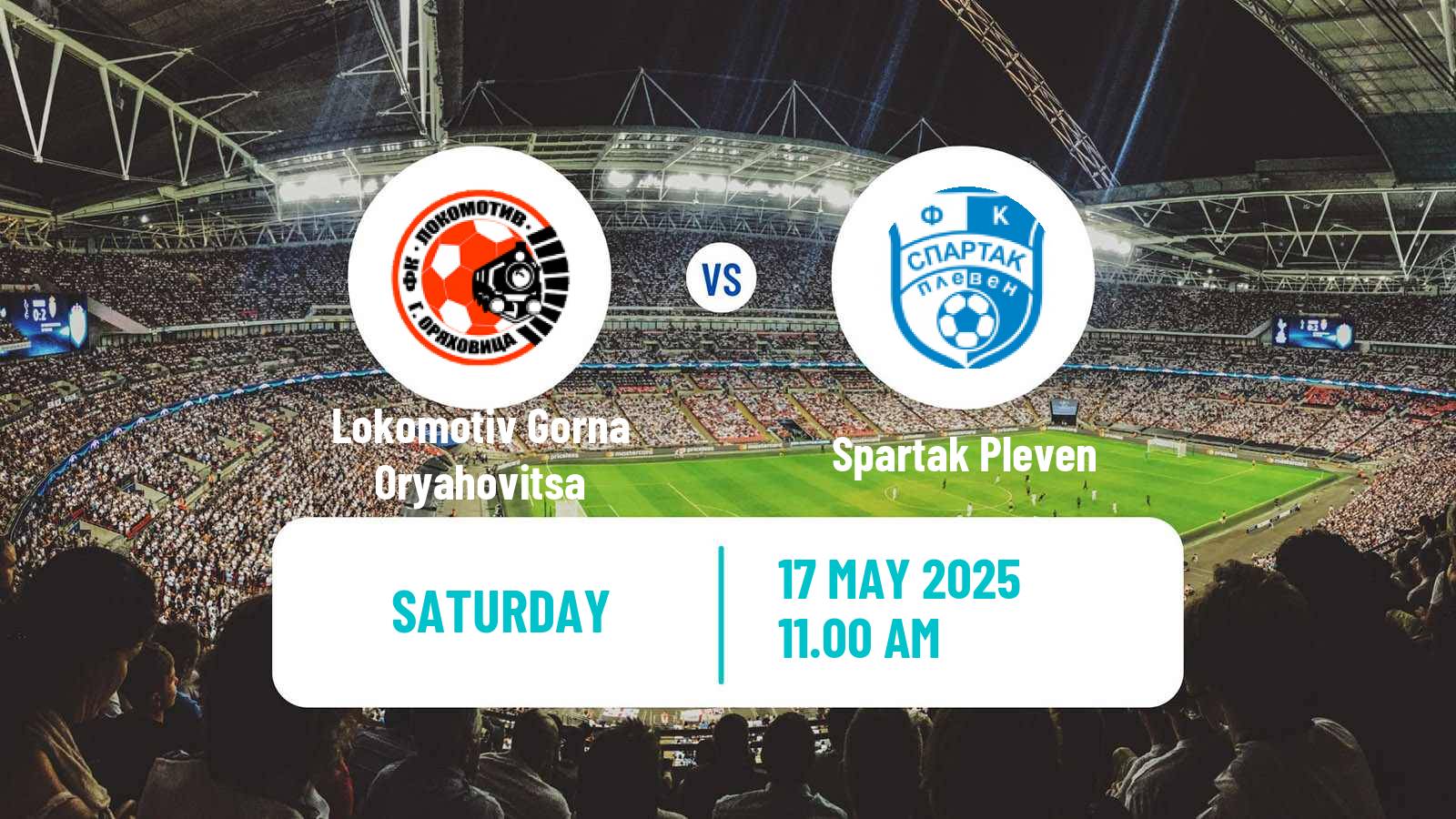 Soccer Bulgarian Vtora Liga Lokomotiv Gorna Oryahovitsa - Spartak Pleven