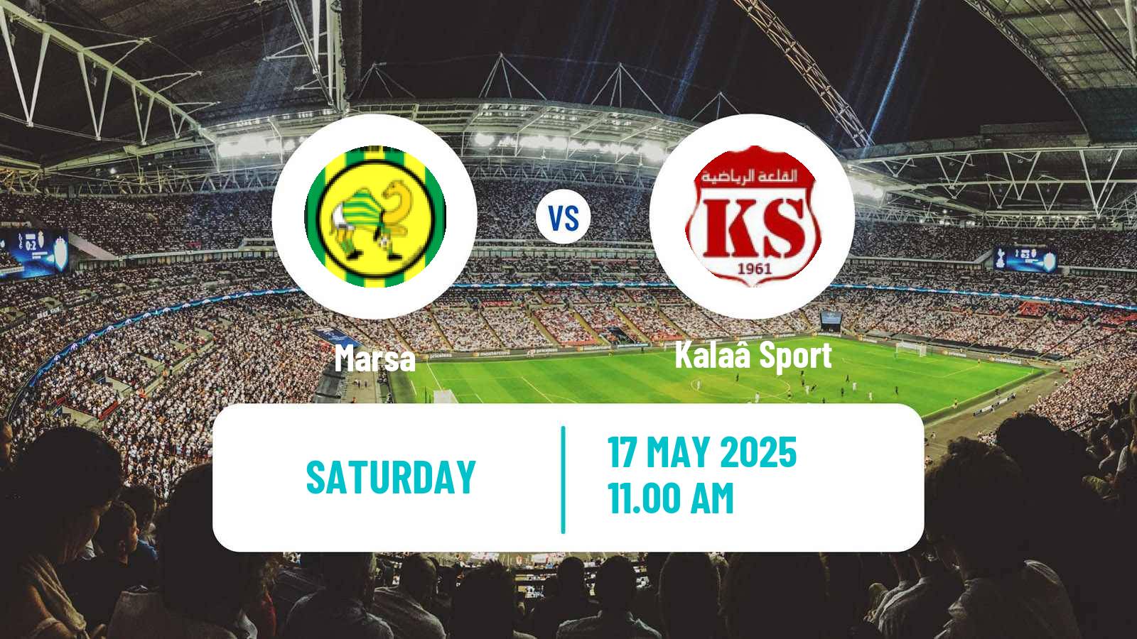 Soccer Tunisian Ligue 2 Marsa - Kalaâ