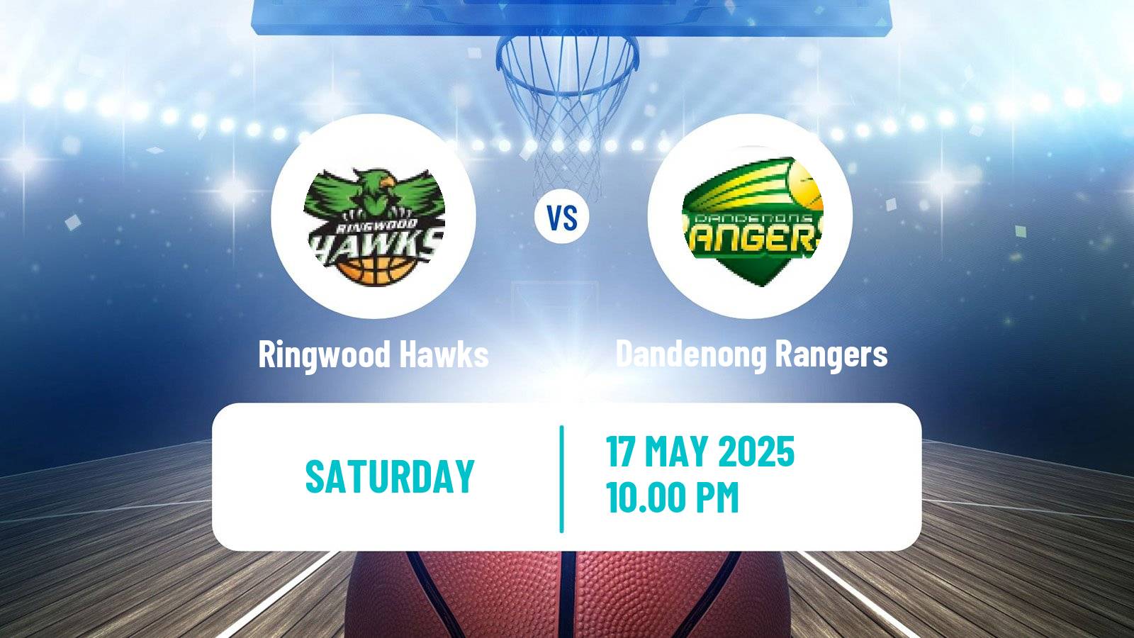 Basketball Australian NBL1 South Women Ringwood Hawks - Dandenong Rangers