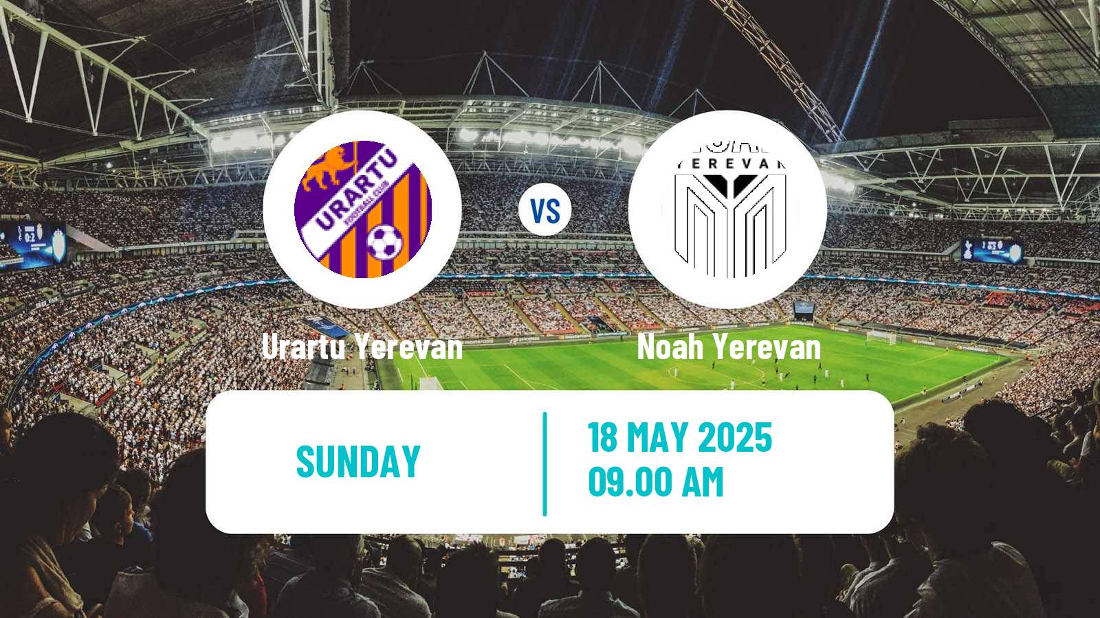 Soccer Armenian Premier League Urartu Yerevan - Noah Yerevan