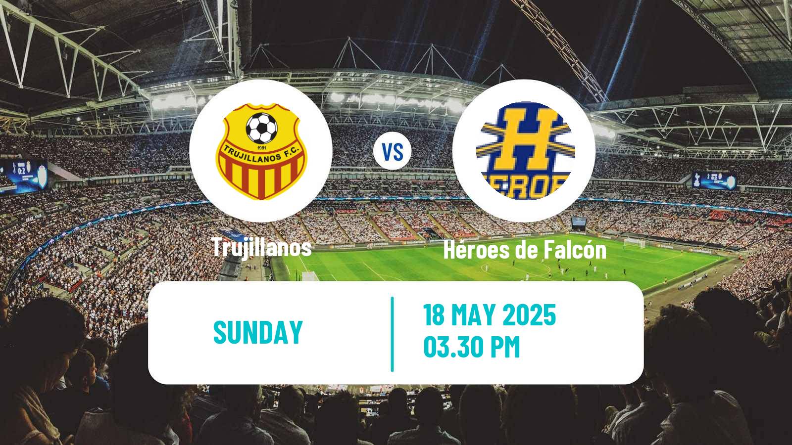 Soccer Venezuelan Segunda Division Trujillanos - Héroes de Falcón