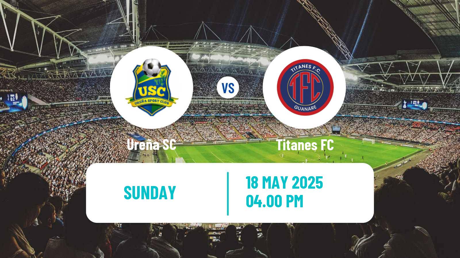 Soccer Venezuelan Segunda Division Ureña - Titanes