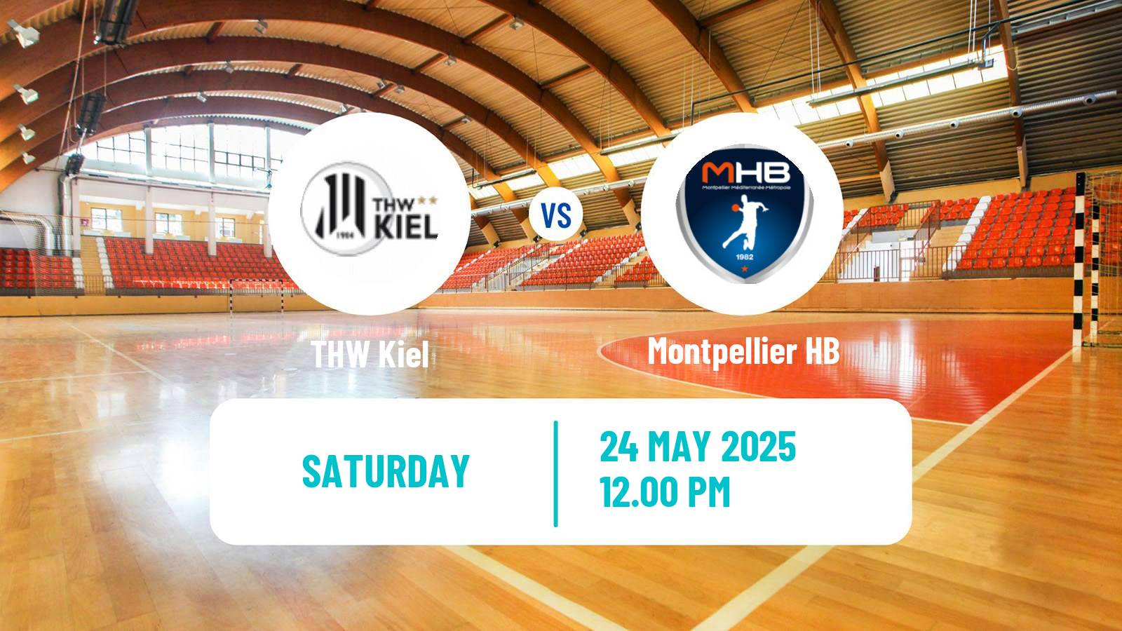 Handball EHF European League THW Kiel - Montpellier HB
